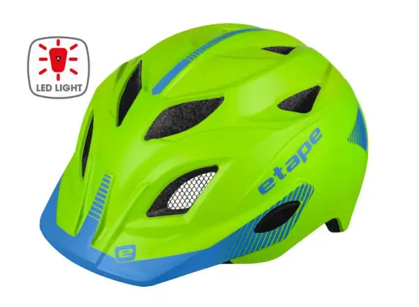 Etape Pluto Light children's cycling helmet matte green