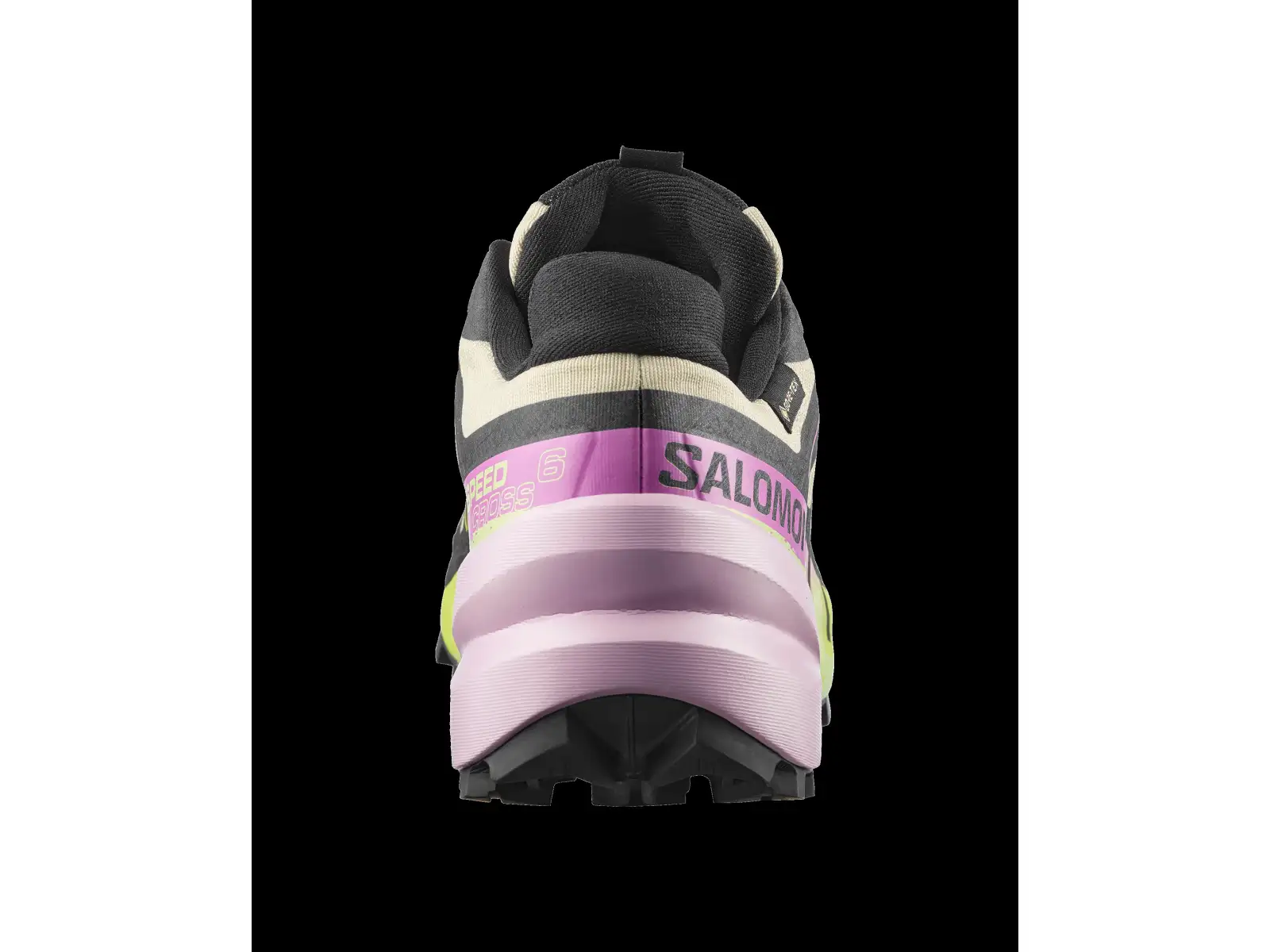 Salomon Speedcross6 GTX women's running shoes Bog/Dawn Pink/Acid Lime