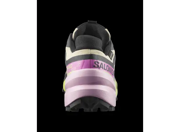 Salomon Speedcross6 GTX women's running shoes Bog/Dawn Pink/Acid Lime