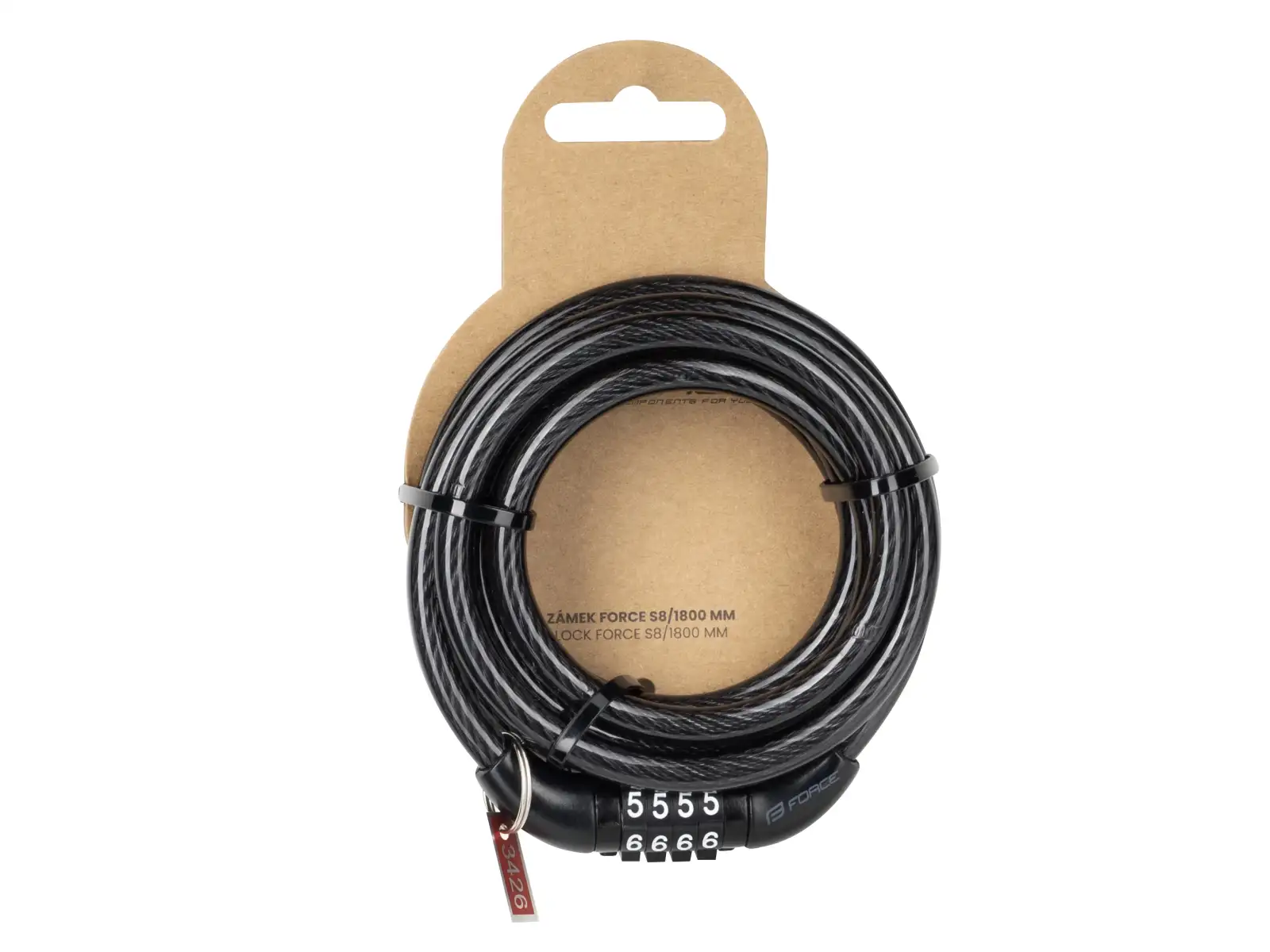 Force S8/1800 mm combination lock black