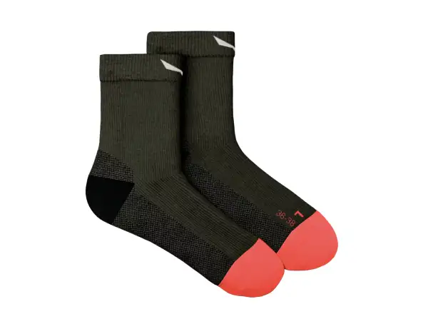 Salewa Mountain Trainer Merino Quarter women's socks Bungee Cord