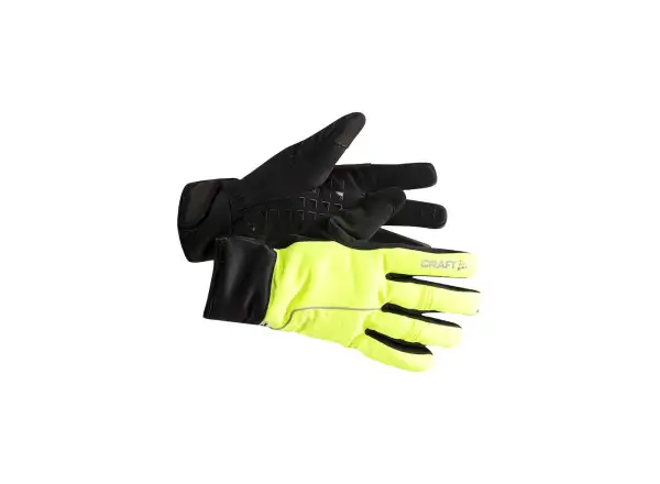 Craft ADV SubZ Siberian winter gloves yellow