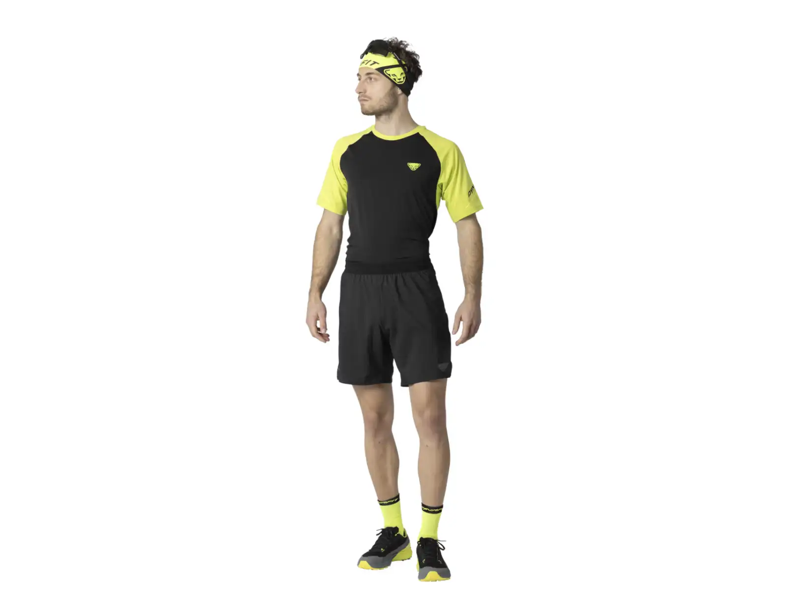 Dynafit Alpine Pro 2v1 men's running shorts Black Out