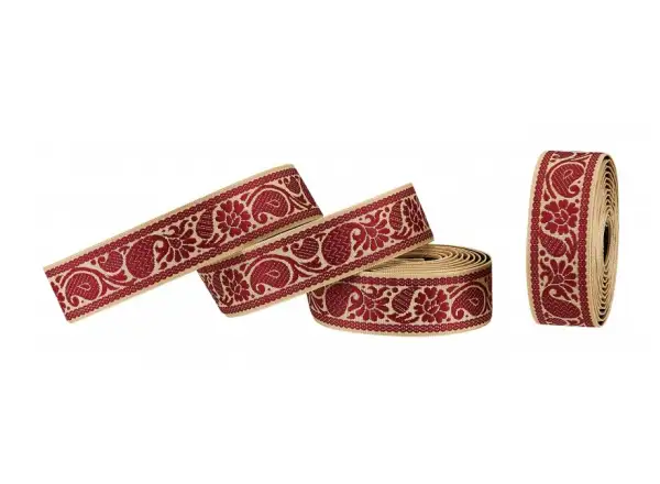 Ciclovation bar tape Stylishwrap Ethnic Whale Red