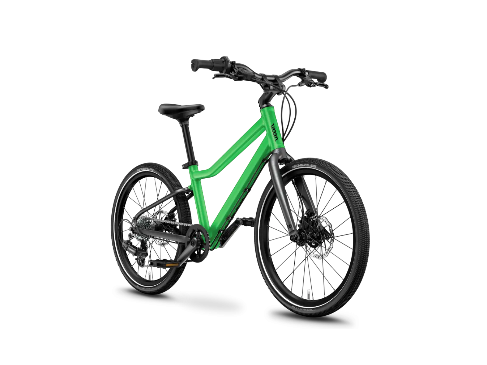 Woom 4 Explore children's bike 20" Jungle Green