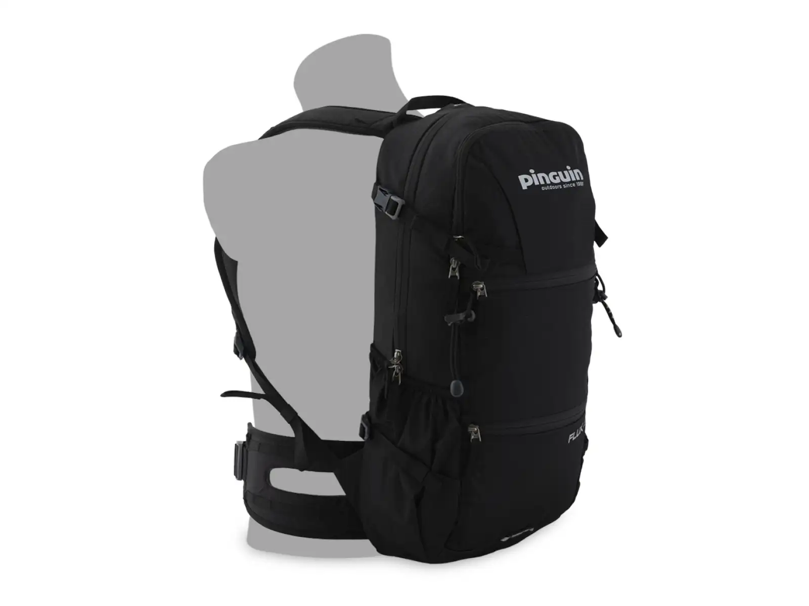 Pinguin Flux 15 backpack Black