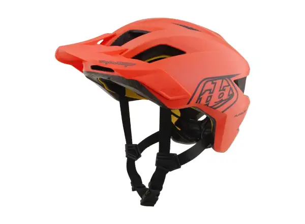 Troy Lee Designs Flowline Mips kids helmet Point Coral/Charcoal