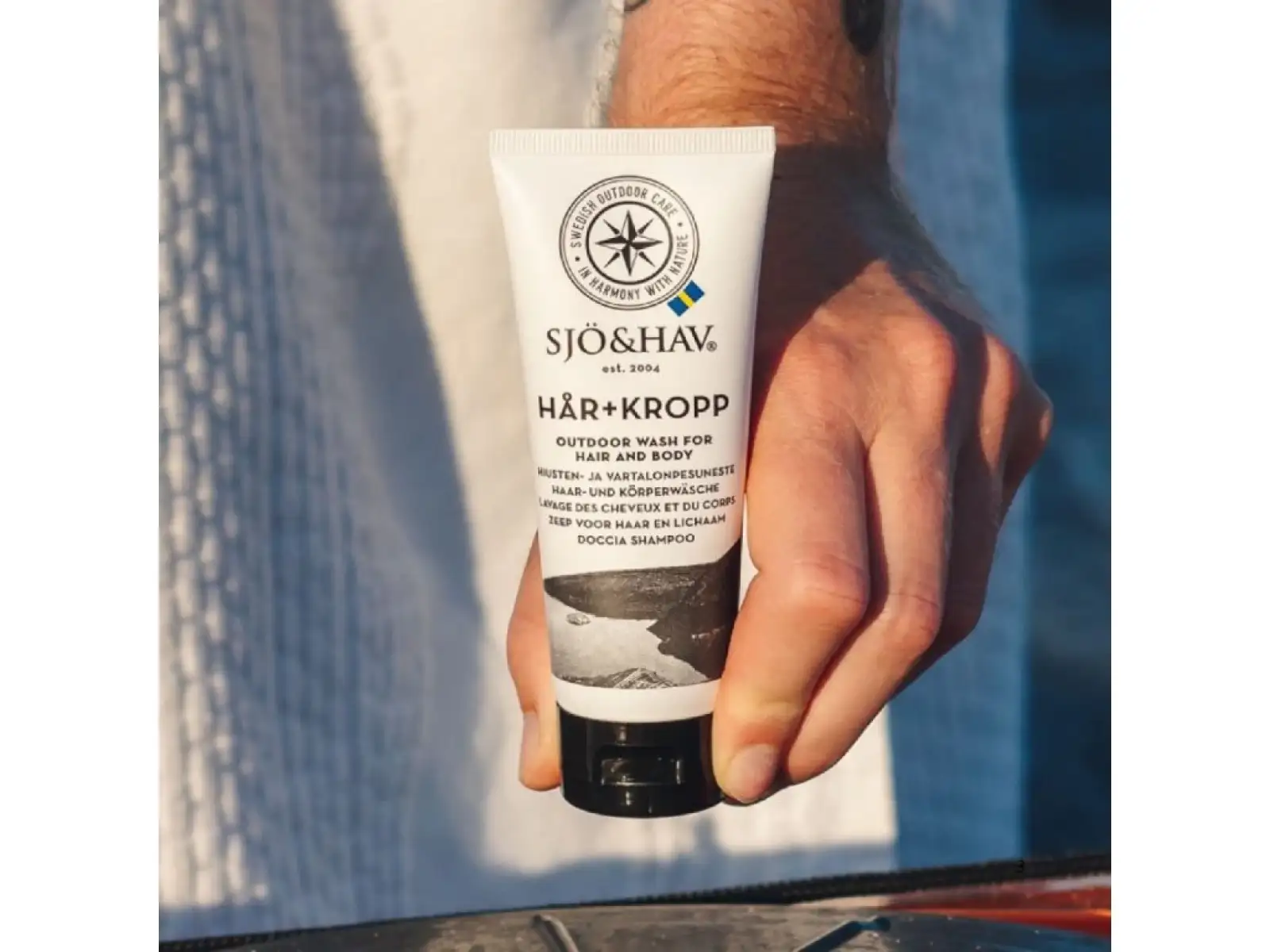 Sjö&Hav biodegradable universal outdoor soap for body and hair 75ml