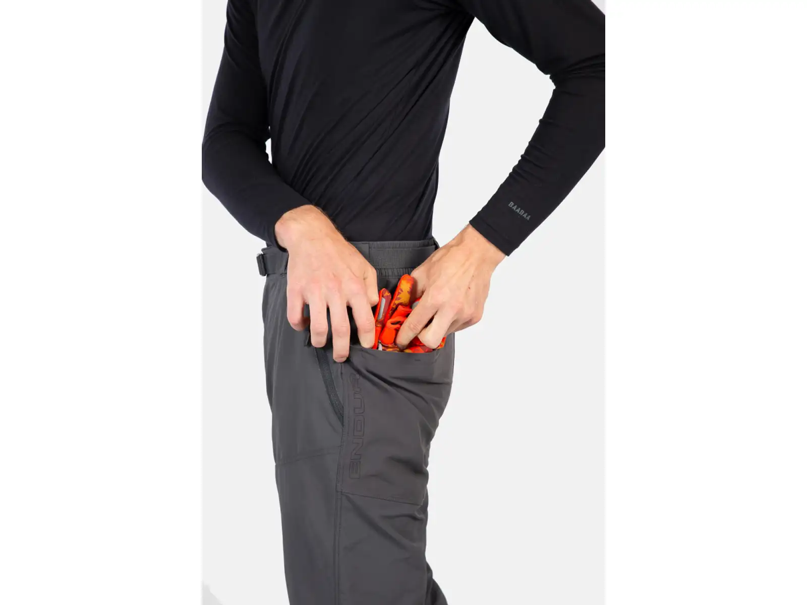 Endura Hummvee Zip-off men's trousers black