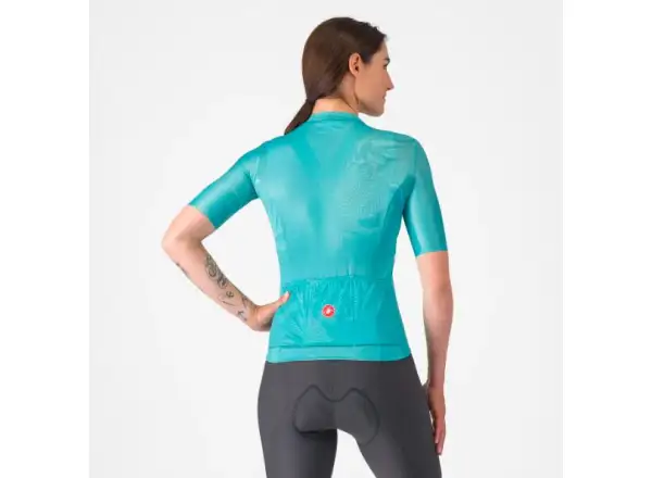 Castelli Fantasia women's jersey short sleeve Pool Blue