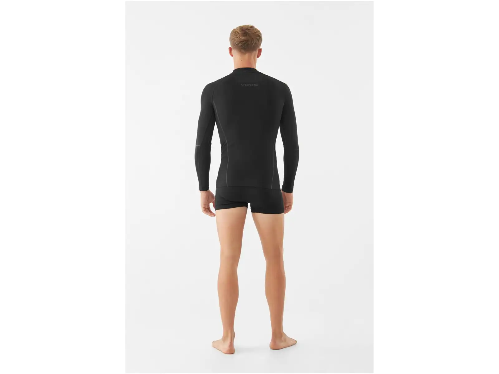 Viking Eiger men's base shirt long sleeve black