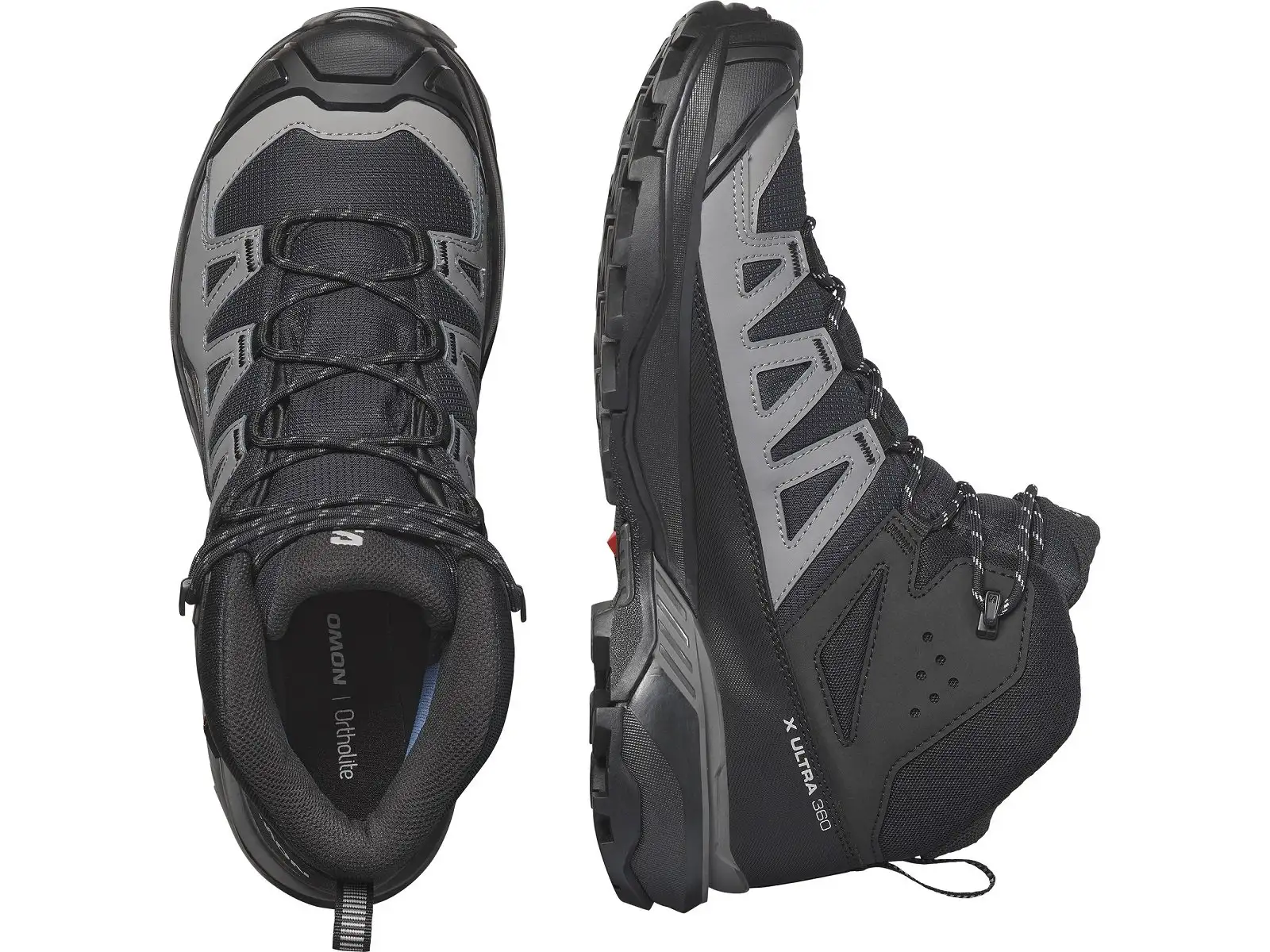 Salomon X Ultra 360 MID GTX men's hiking shoes Black/Magnet/Pewter