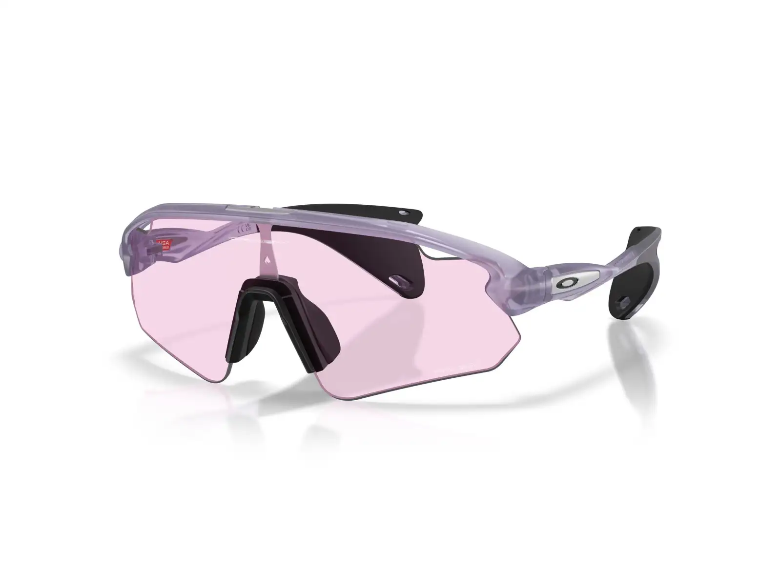 Oakley Stunt Devil A sports glasses Transparent Lilac/Prizm Low Light