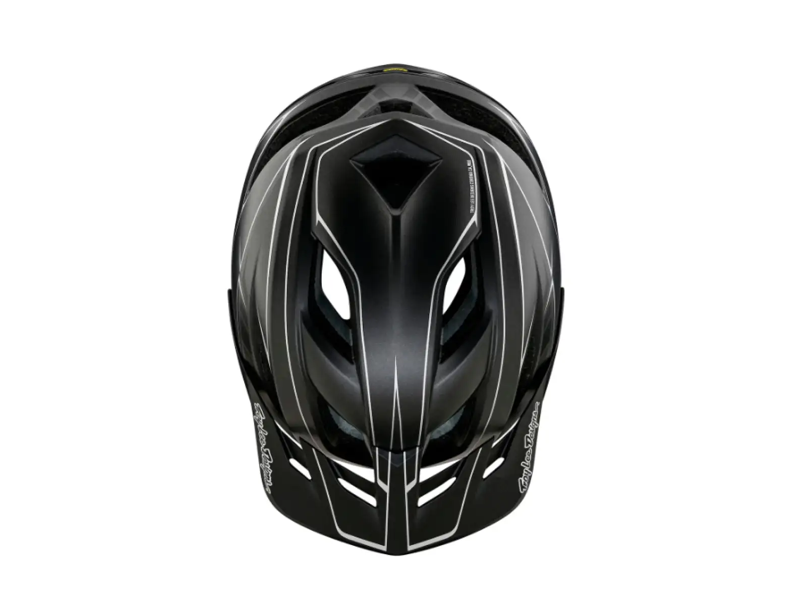 Troy Lee Designs Flowline SE MIPS helmet Pinstripe Charcoal/Black