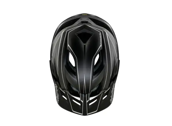 Troy Lee Designs Flowline SE MIPS helmet Pinstripe Charcoal/Black