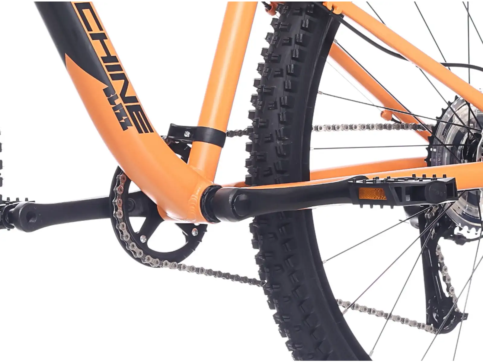 Rock Machine Blizz Jr. 27 children's bike Orange