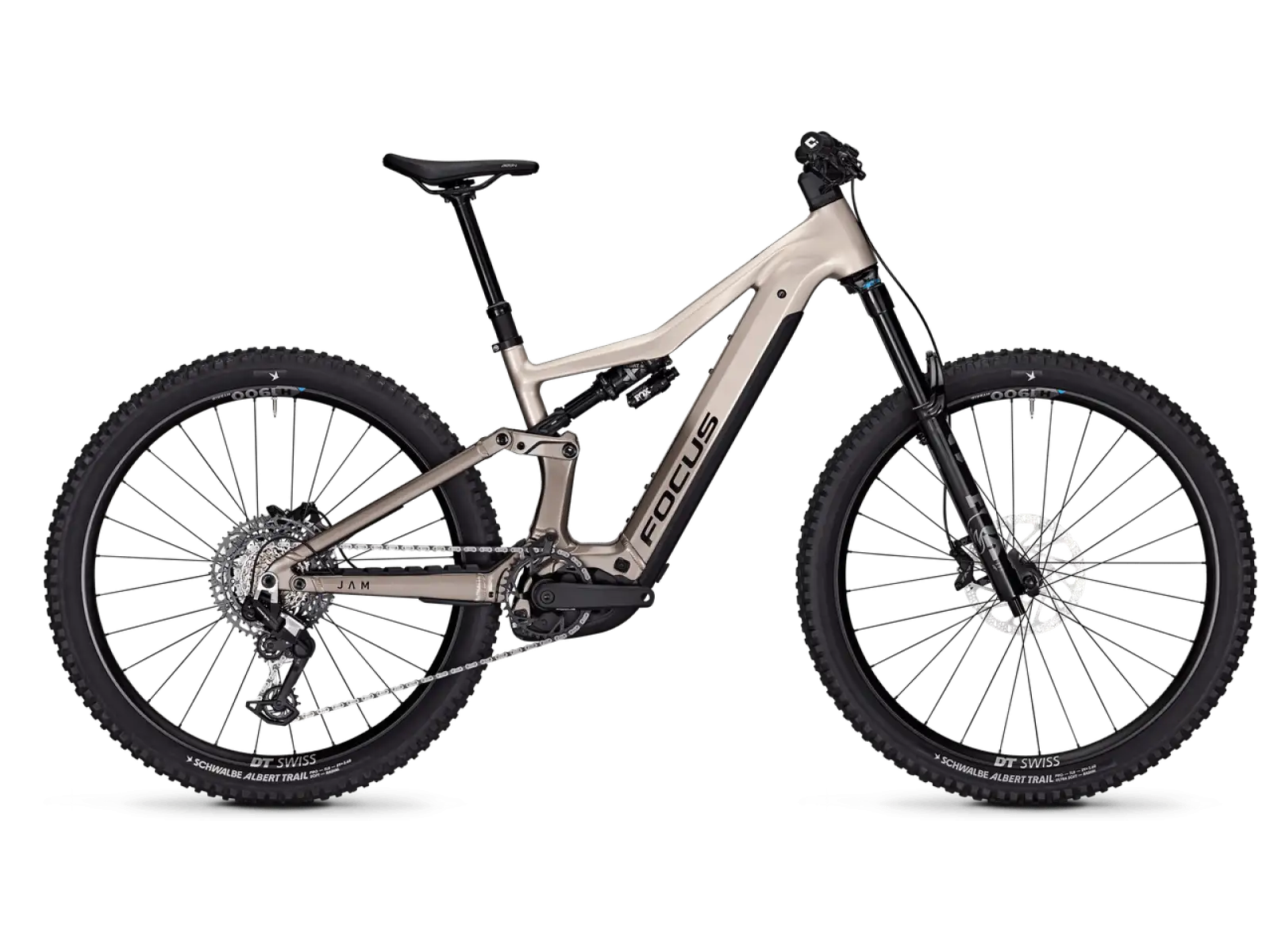 Focus JAM 9 600Wh full-suspension e-bike Adamantsilver / Crystalgrey