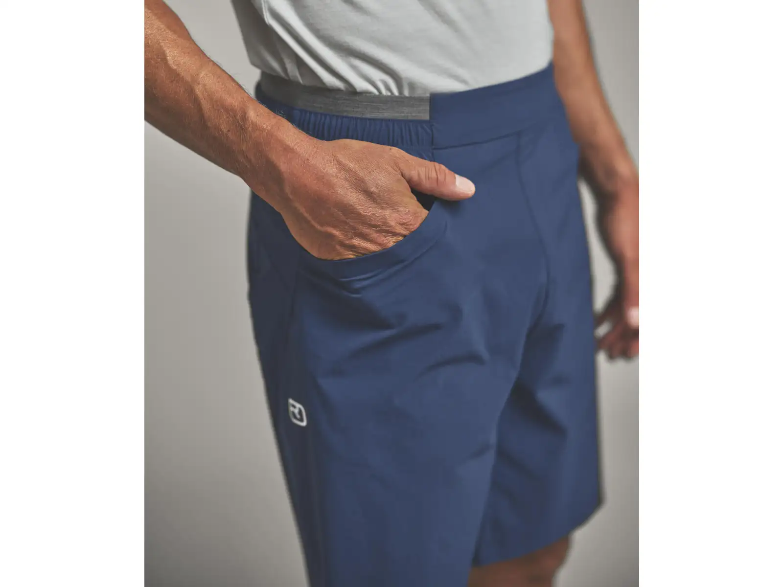Ortovox Trace men's shorts Blue Nunatak