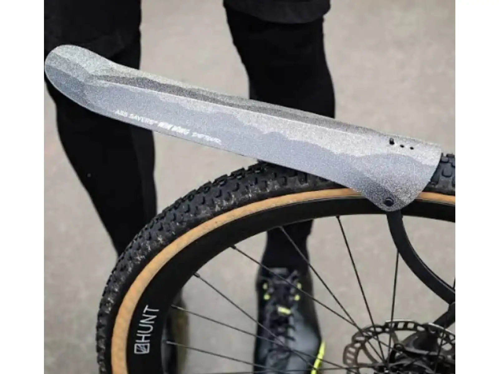 Ass Savers Win Wing 2 Gravel rear fender Black Dots