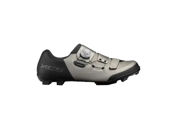 Shimano SH-XC502 men's MTB cycling shoes silver