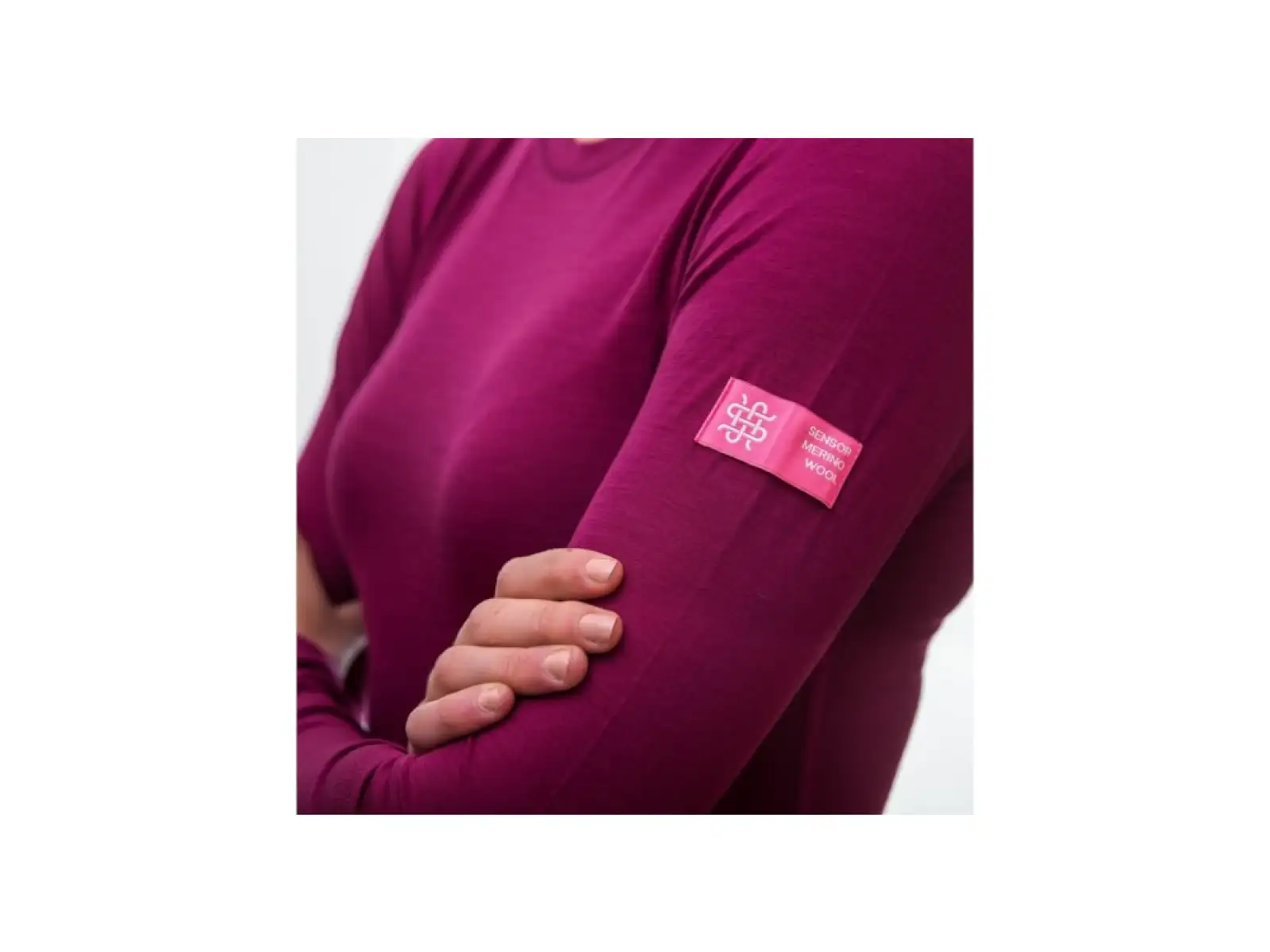 Sensor Merino Active women's shirt long sleeve Lilla
