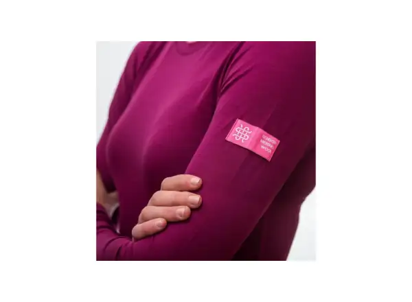 Sensor Merino Active women's shirt long sleeve Lilla
