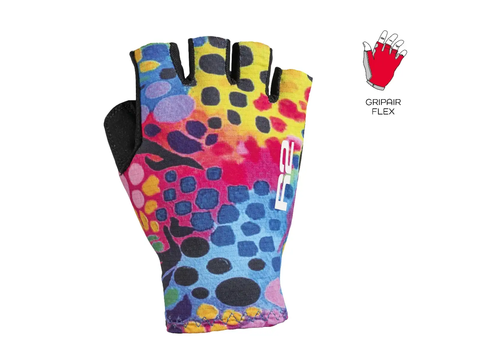 R2 Topas cycling gloves blue