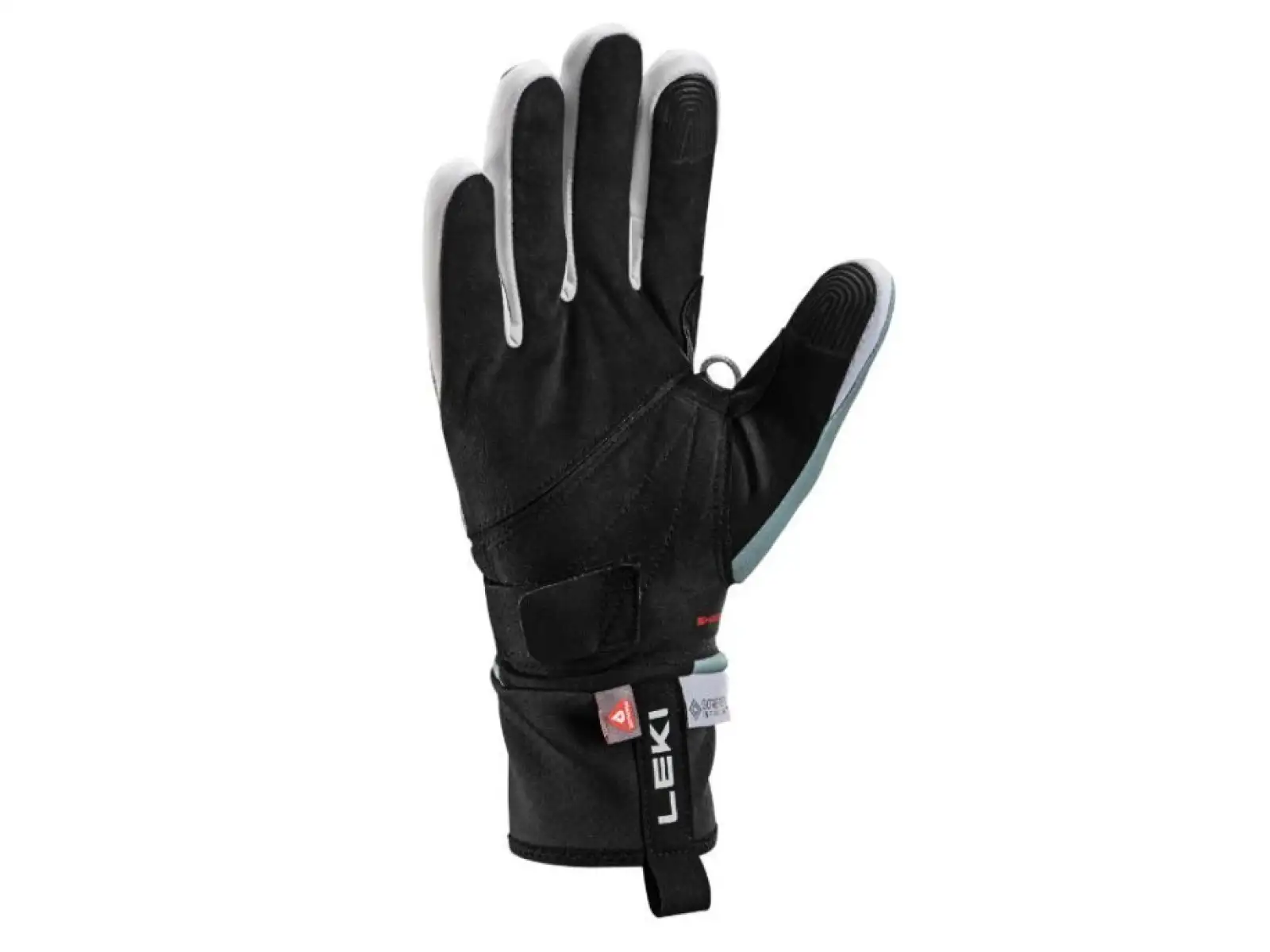 Leki PRC ThermoPlus Shark women's gloves Black-ice green
