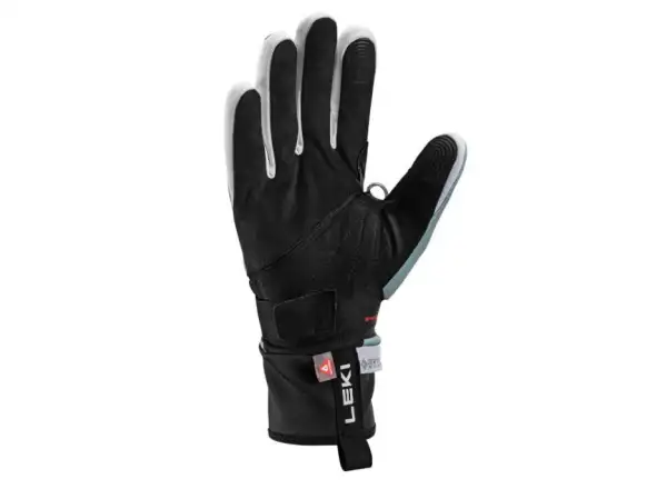 Leki PRC ThermoPlus Shark women's gloves Black-ice green