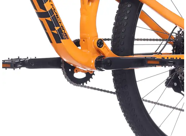 Rock Machine Blizz FS 30-27 mountain bike Matte Lava Orange