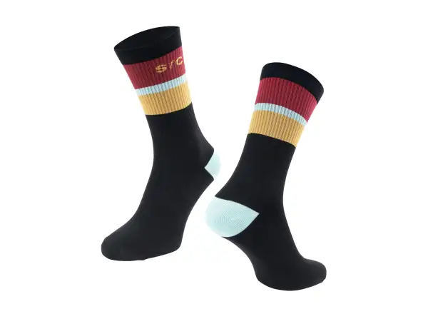 Force Stripe long socks black