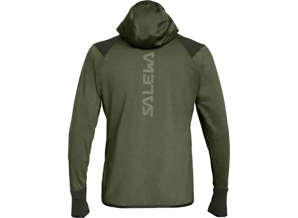 Salewa Agner Hybrid PL/DST men's sweatshirt Dark Olive Melange