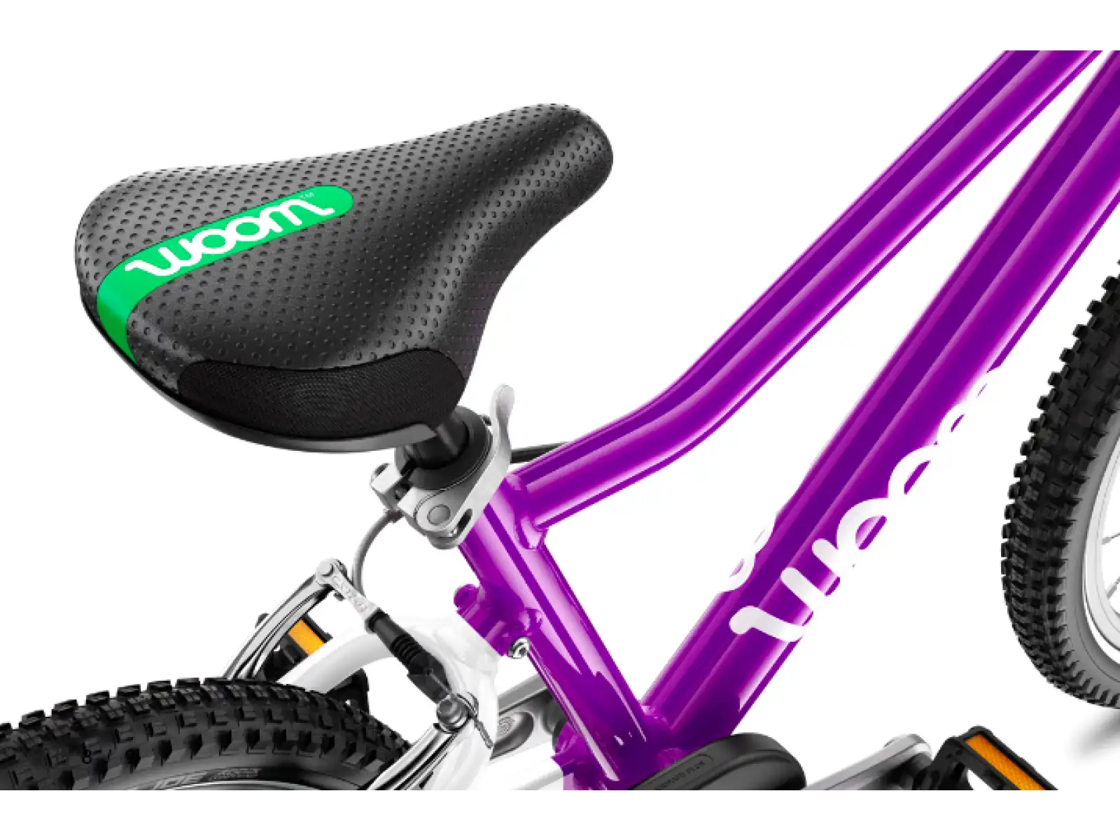 Woom 3 Purple Automagic 16" children's bike