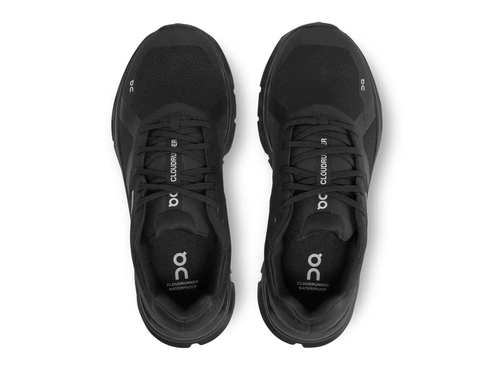 On Cloudrunner Waterproof Running Shoes Women Black