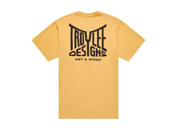 Troy Lee Designs Handlebar men's T-shirt short sleeve Bleached melon
