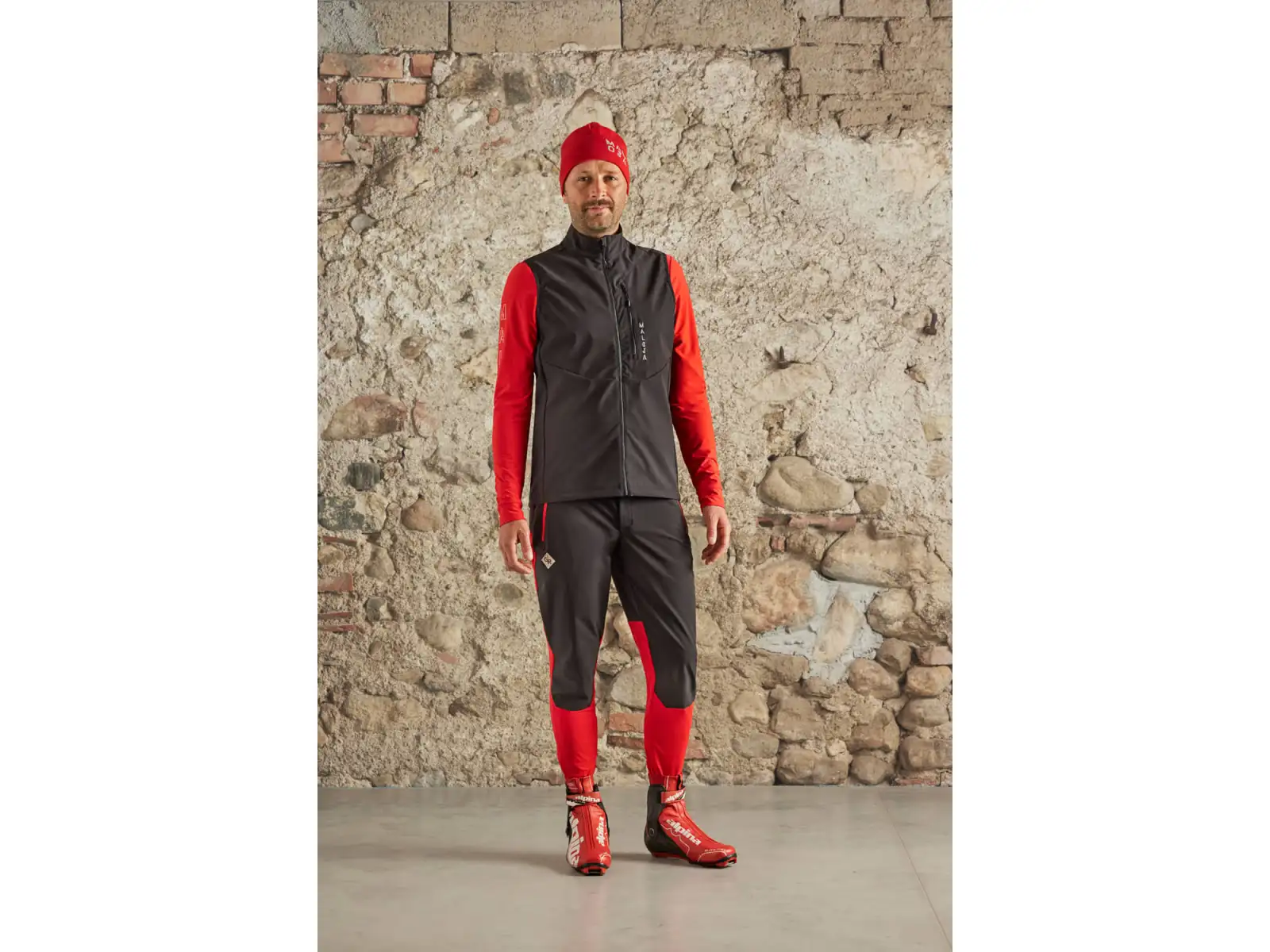 Maloja BrinzulM. men's pants Night Sky/Multi Red