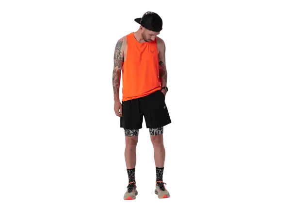Dynafit Trail 2in1 men's running shorts Black Out/Overcast