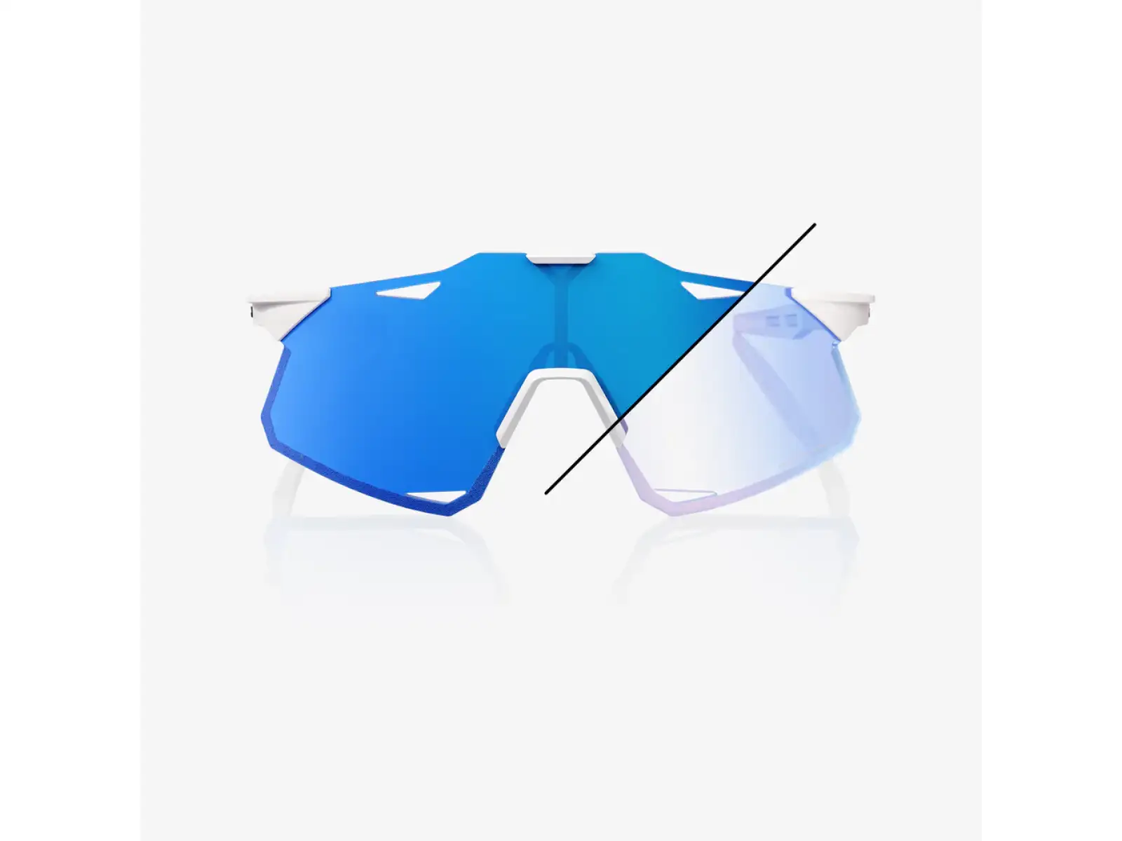 100% Hypercraft glasses LE Bastille Blue Mirror Photochromic