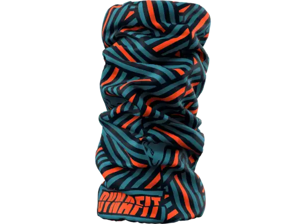 Dynafit Logo Neck Gaiter storm blue razzle dazzle
