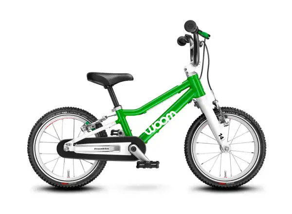Woom 2 Green 14 children's bike