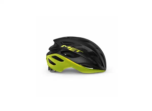 MET Estro MIPS helmet black/lime metallic