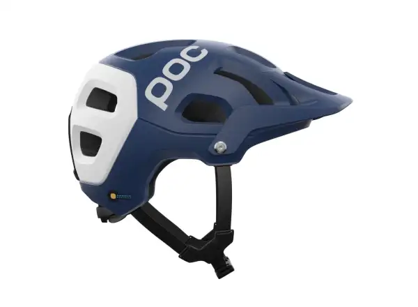 POC Tectal Race MIPS helmet Lead Blue/Hydrogen White Matt