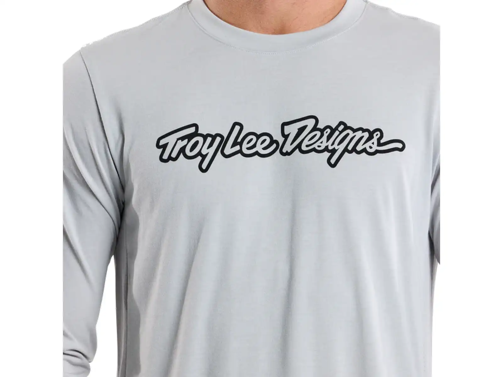 Troy Lee Designs Skyline Ride Tee Signature men's jersey long sleeve Mist