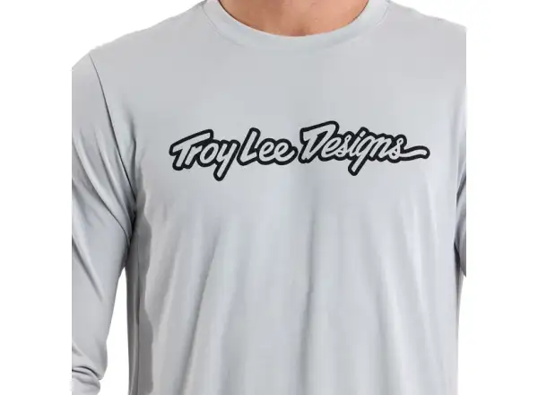 Troy Lee Designs Skyline Ride Tee Signature men's jersey long sleeve Mist