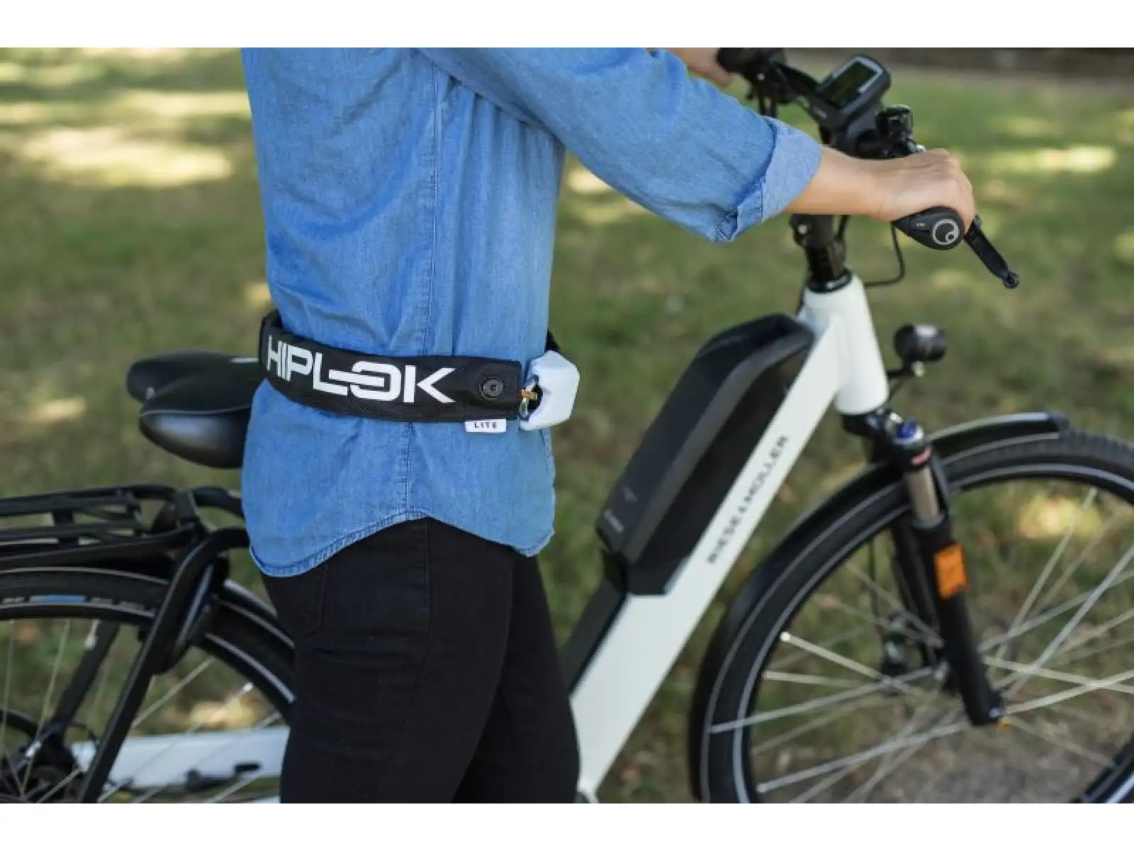 Hiplok Lite lock all black