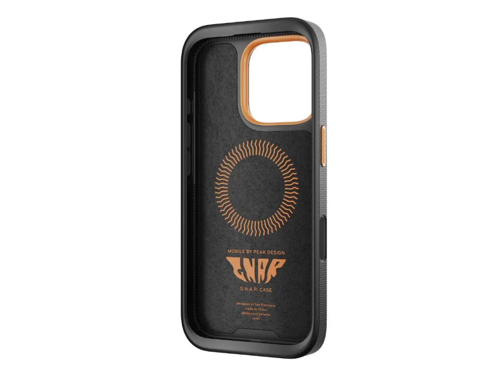 Peak Design G.N.A.R. Case for iPhone 16 Pro Max Black