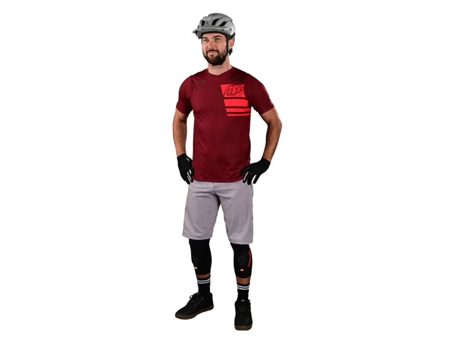 Troy Lee Designs Skyline Air SS men's jersey short sleeve Stacks syrah