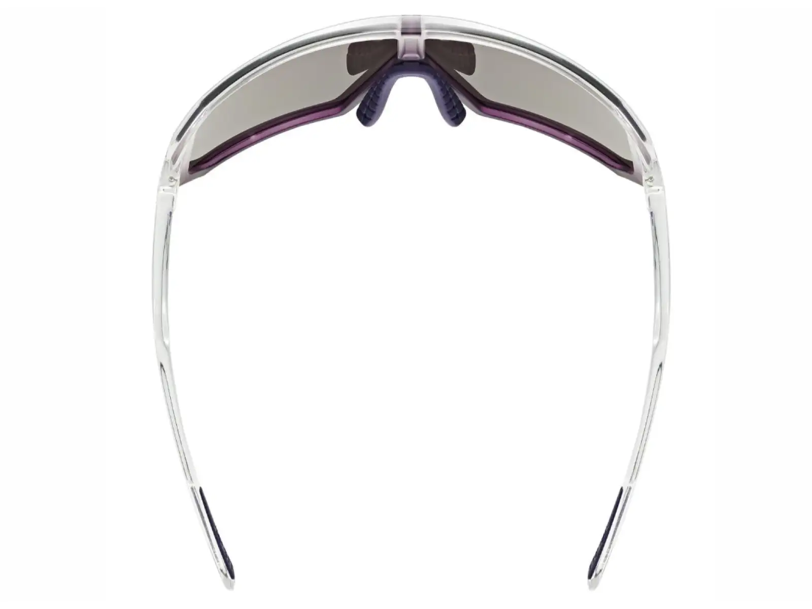 Uvex Sportstyle 237 glasses Clear/Met Purple/Mirror Lavender