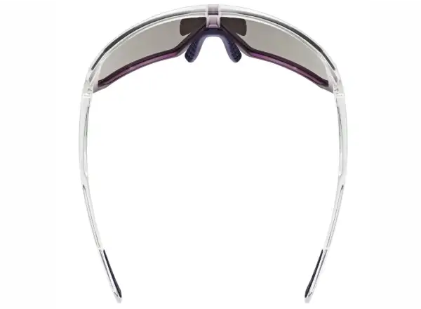 Uvex Sportstyle 237 glasses Clear/Met Purple/Mirror Lavender