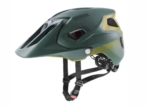 Uvex Quatro Integrale MTB helmet Tocsen Forest/Mustard Matte